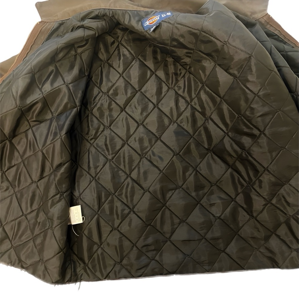 Dickies Men's Insulated Eisenhower Zip
Up Jacket Dark Brown (DB) XL - Picture 4 of 9